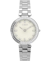 Zegarek Timex Tw2V45000 Damski Srebrny Kwarcowy Timex