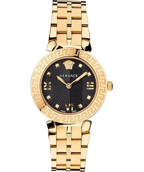 Zegarek Versace Vez600521 Damski Złoty Kwarcowy - Versace