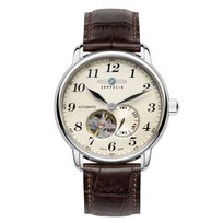 Zegarek Zeppelin LZ127 7666-5 Automatik Beżowy ZEPPELIN