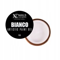 Żel do zdobień NC Nails Artistic Paint Gel Bianco