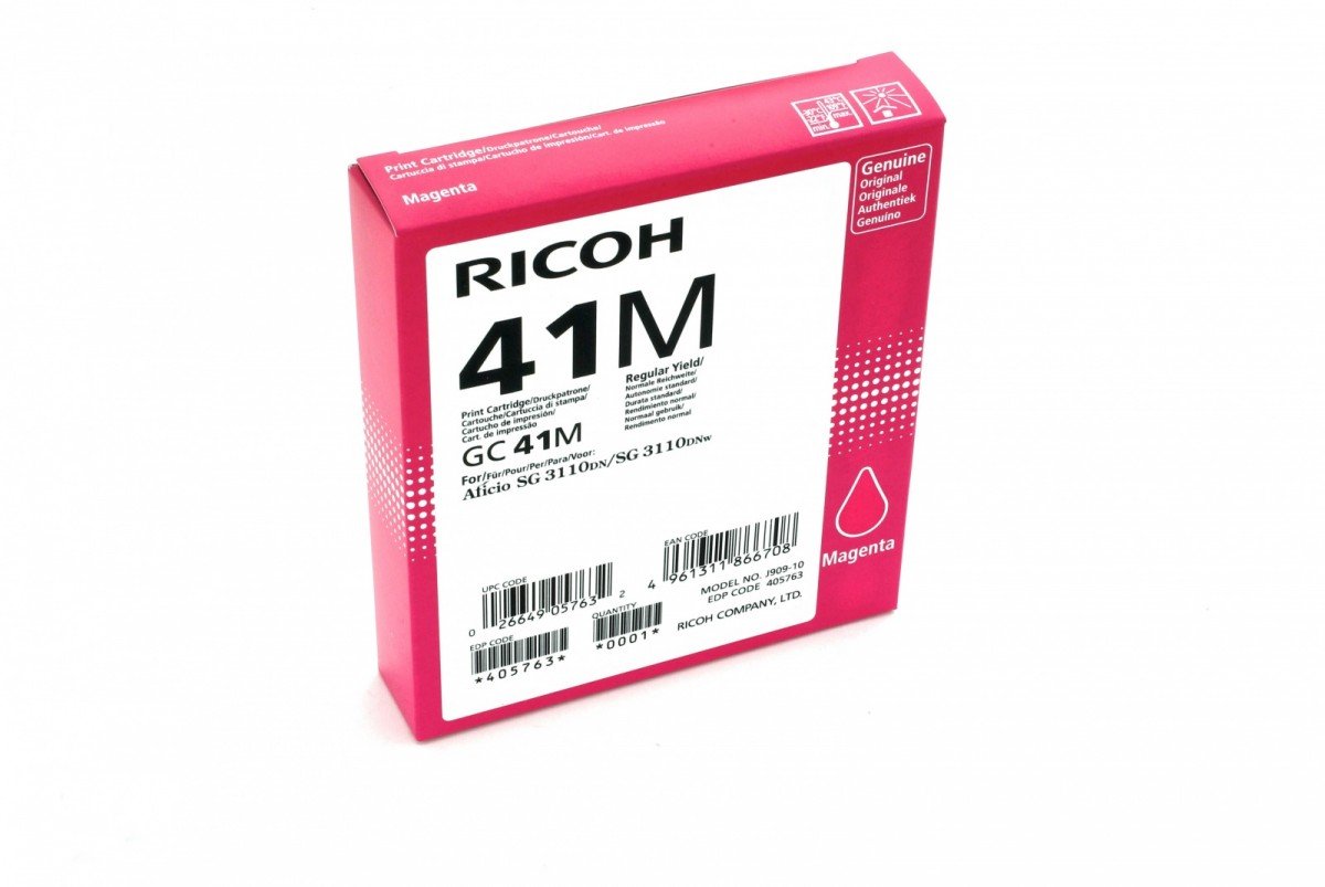 Żel RICOH 405763, purpurowy, 2200 str.