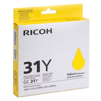 Żel Ricoh GC31Y Yellow 1 920 stron - Ricoh