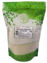 ŻELATYNA SPOŻYWCZA 240 BLOOM 1 kg Na stawy jakość kości wieprzowa AGNEX