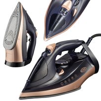 ŻELAZKO PAROWE POWŁOKA CERAMICZNA RĘCZNY ANTY-DRIP ANTI-CALC MOCNE 3200W