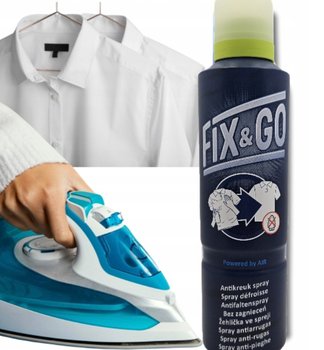 Żelazko W Sprayu Płyn Prasujący 200Ml Prasuje Szybko I Nie Plami Fix&Go - FIX&GO