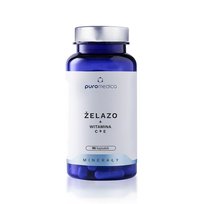 Żelazo, Puromedica, 90 kapsułek