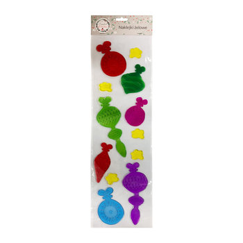 Żelowe naklejki , Bombki - Creative Christmas