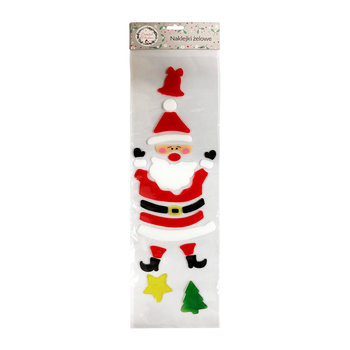 Żelowe naklejki , Mikołaj - Creative Christmas