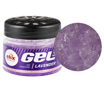 Żelowy Odświeżacz Powietrza - Zapach na Bazie Wody do Domu Auta 3D Lavender ELIX
