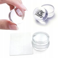 Żelowy Stempel Do Wzorków Do Paznokci + Zdrapka