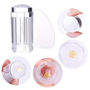 ŻELOWY STEMPEL DO ZDOBIENIA PAZNOKCI przezroczysty AG533D - APTEL Adam Pawlak  SP. J.