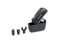 ZENT MiniPulse™ – Bezprzewodowy, Kompaktowy Masażer Uderzeniowy z 10 poziomami intensywności i inteligentnym czujnikiem nacisku, Czarny