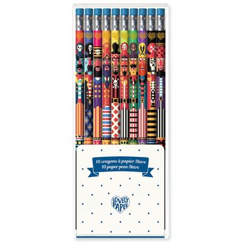 Zestaw 10 ołówków Djeco - Steve - Inna marka