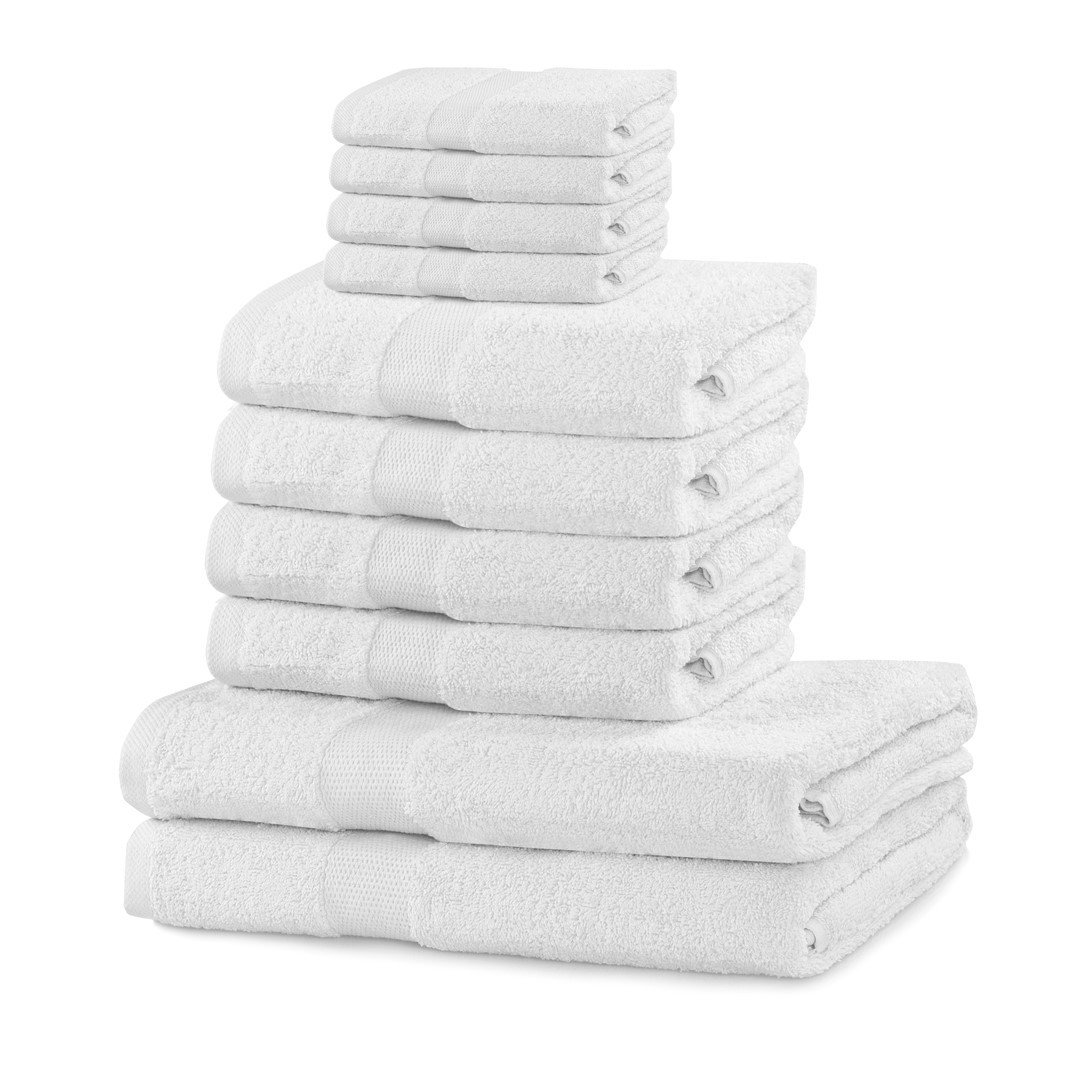 Zdjęcia - Ręcznik Marina Zestaw 10 ręczników  biały DecoKing 