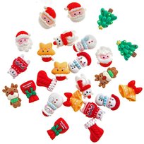 Zestaw 10 sztuk ozdób 3D do dekoracji ŚWIĄTECZNYCH CHRISTMAS CANDY