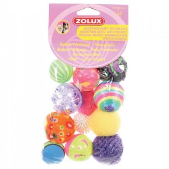 Zestaw 12 piłek dla kota ZOLUX - Zolux