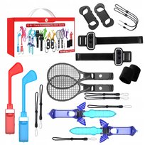 Zestaw 12x Akcesoria Uchwyty Sport Nintendo Switch / Oled / Ns241 Pure