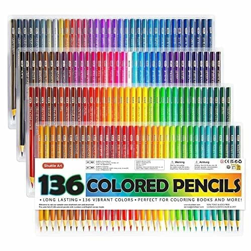 Colored Pencils - Set of 136