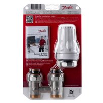 Zestaw 2-elementowy prosty - głowica RAE-K, moduł przyłączeniowy VKO DANFOSS 013G5132 DANFOSS