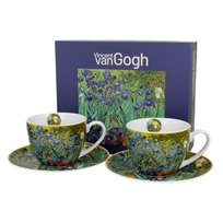 Zestaw 2 filiżanek 250 ml Van Gogh Irises do Kawy Herbaty DUO Sp. z o.o.
