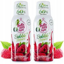 Zestaw 2 koncentratów do Saturatora FruttaMax Malina Light, 500 ml