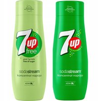 Zestaw 2 koncentratów SodaStream 7UpFREE+7Up