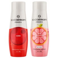 Zestaw 2 koncentratów SodaStream Cola+Grapefruit