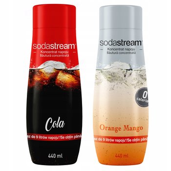 Zestaw 2 koncentratów SodaStream Cola+Orange-Mango - SodaStream