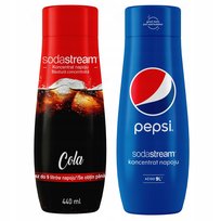 Zestaw 2 koncentratów SodaStream Cola+Pepsi