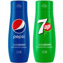 Zestaw 2 koncentratów SodaStream Pepsi+7UP