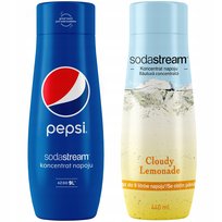 Zestaw 2 koncentratów SodaStream Pepsi+Lemonade