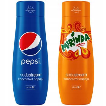 Zestaw 2 koncentratów SodaStream Pepsi+Mirinda - SodaStream