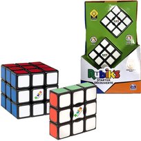 Zestaw 2 Kostki Rubika: 3x3 + Rubik's Edge Simple Dla Początkujących dla początkującego Spin Master