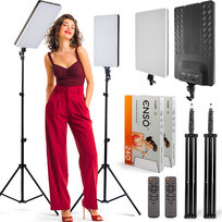 Zestaw 2 Lamp Panelowych LED ENSÖ™ 240 na Statywach