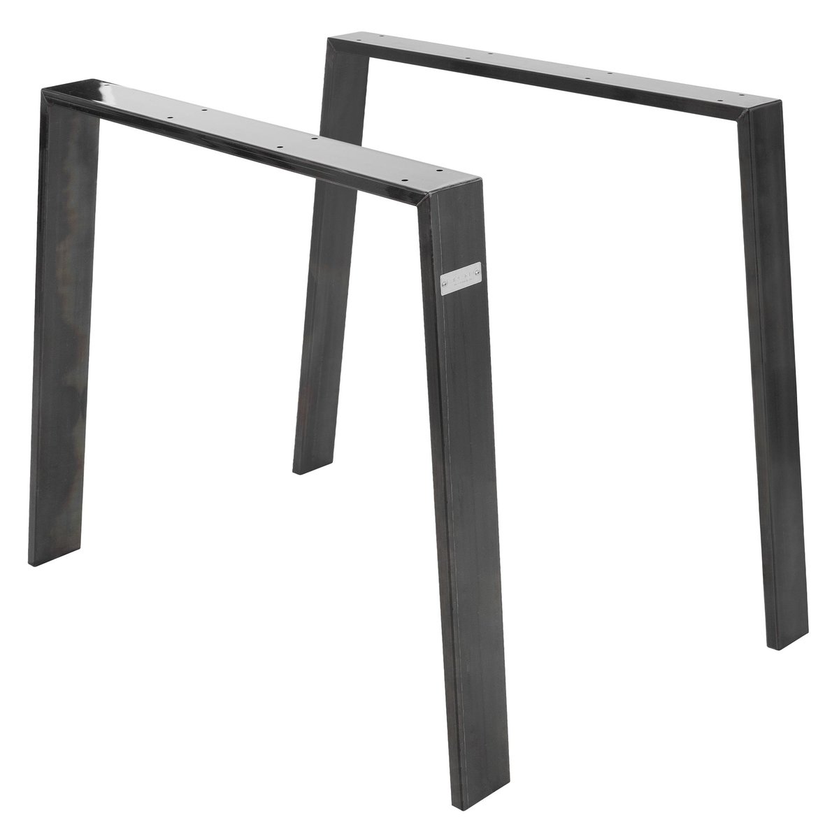 Zdjęcia - Stolik kawowy Stal Zestaw 2 nóg do stołu 90x72 cm, industrialny,  ML-Design 