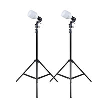 Zestaw 2 pojedyńczych lamp studyjnych LED 100W