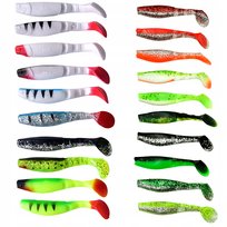 Zestaw 20 szt KOPYTO guma 10cm / 8,4g, 12cm / 13g Inna marka
