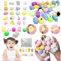 ZESTAW 24 SZT ZABAWKA GNIOTEK ANTYSTRESOWY DLA DZIECI MOCHI SQUISHY ZABWKI