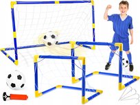 Zestaw 2w1 Duża Bramka lub 2 Małe + Piłka + Pompka