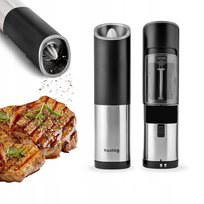 Zestaw 2X Młynek Grawitacyjny Elektryczny Do Pieprzu I Soli Przypraw