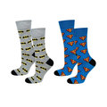 Zestaw 2x Skarpetki męskie SOXO GOOD STUFF Batman Superman DC Comics - 40–45 - SOXO