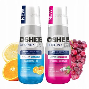 Zestaw 2x Syrop OSHEE Smoczy Owoc + OSHEE Pomarańcza Cytryna Koncentraty - Oshee
