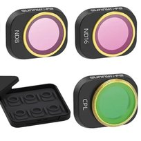 ZESTAW 3 FILTRÓW DO DRONA DJI MINI 4 PRO - CPL ND8 ND16 + ETUI