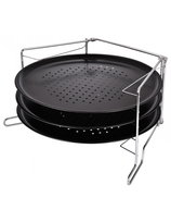 Zestaw 3 Form Do Pizzy Ze Stelażem Kinghoff Kh-1480