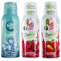 Zestaw 3 koncentratów FruttaMax Tonic+Malina+Truskawka, 500 ml