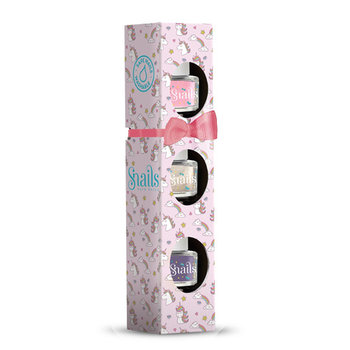 Zestaw 3 lakierów do paznokci dla dzieci Snails Mini - Unicorn - Snails