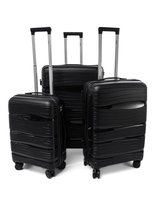 Zestaw 3 walizek KEMER RGL PP3 Czarny KEMER