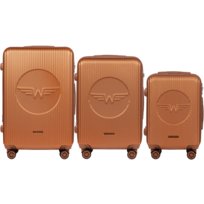 Zestaw 3 Walizek Wings Swallow 3.0 BROWN