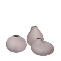 Zestaw 3 Wazonów Nona Bark- porcelana, Blomus