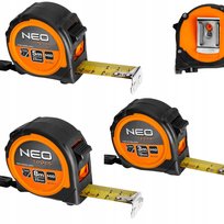 ZESTAW 3 X MIARA ZWIJANA METRÓWKA 3, 5, 8 M NEO